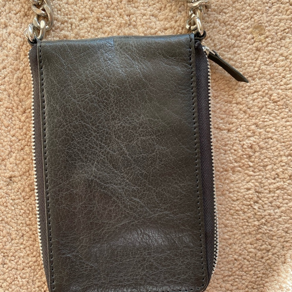 Chic Black Leather Crossbody Bag - Picture 6 of 6